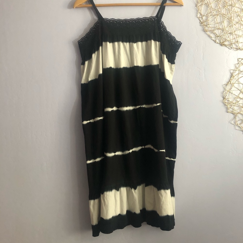 Faded glory tie dye dress size XL